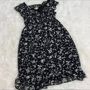 Converse black and white floral dress M